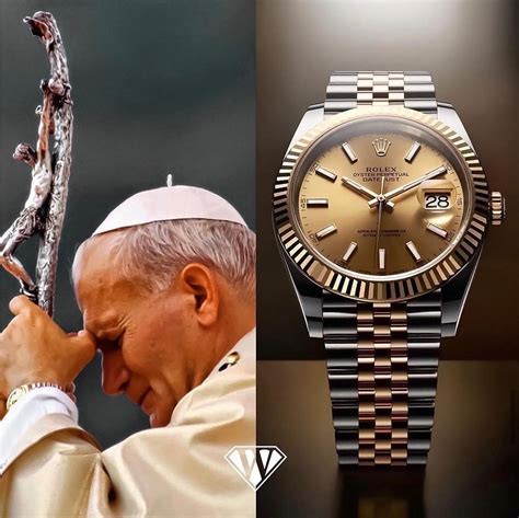 pope watches rolex|pope watch collectors.